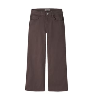 Pantalon large Rose - Marron Foncé