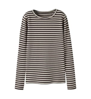 Top Suraja - Noir Motif Café