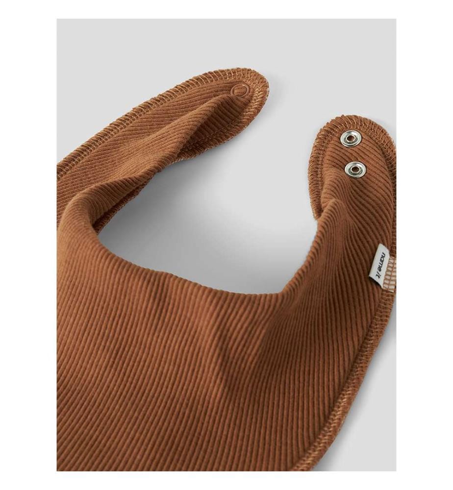 Lot de 3 bavoirs foulard Yvetti - Beige Camel