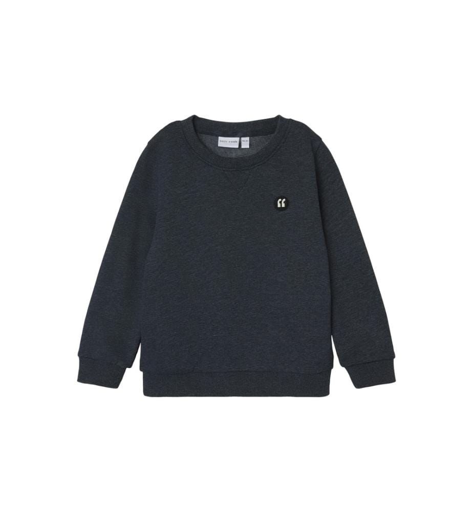 Sweat manches longues Regular Fit - Saphir foncé