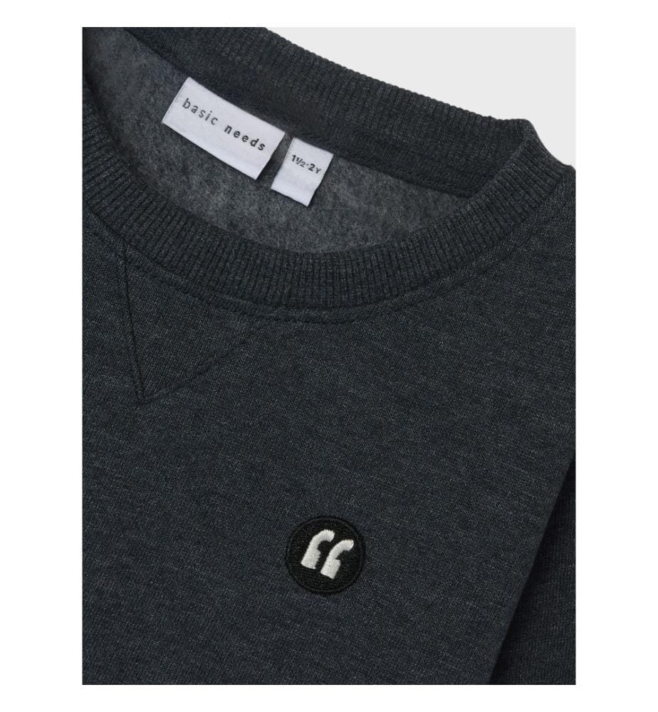 Sweat manches longues Regular Fit - Saphir foncé