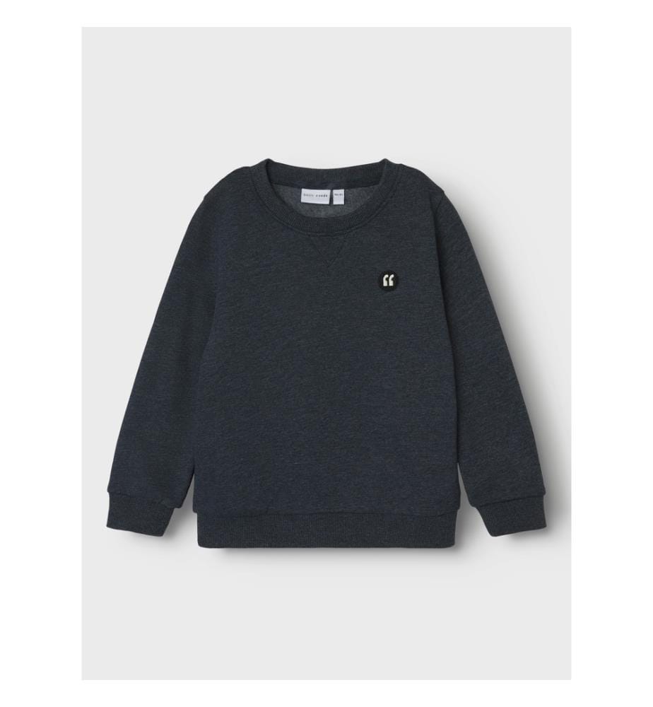 Sweat manches longues Regular Fit - Saphir foncé