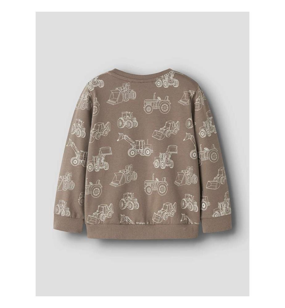 Sweat Varon Imprimé - Beige Fossile