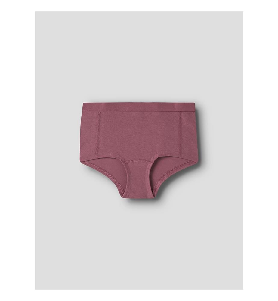 Lot de 6 Culottes - Mauve du matin avec imprimé cerises, rose wine et blanc cloud dancer