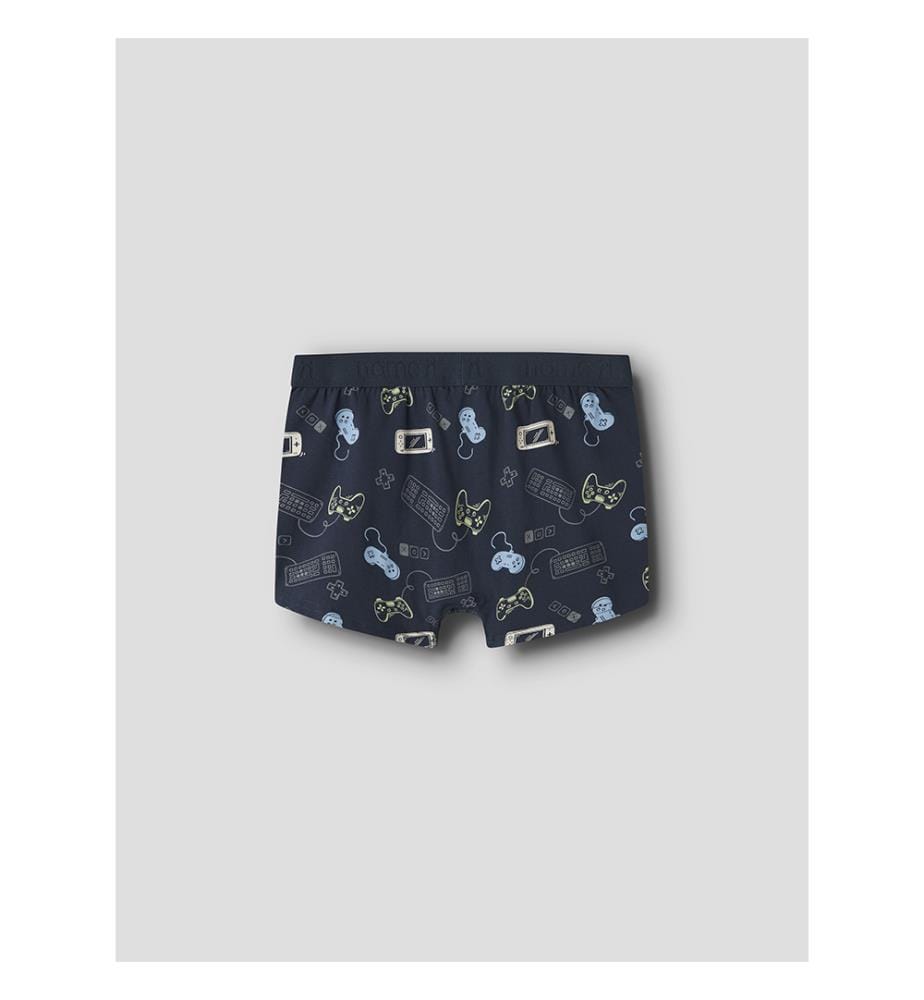 Lot de 3 Boxers - Bleu marine avec pierre ponce et bleu marine