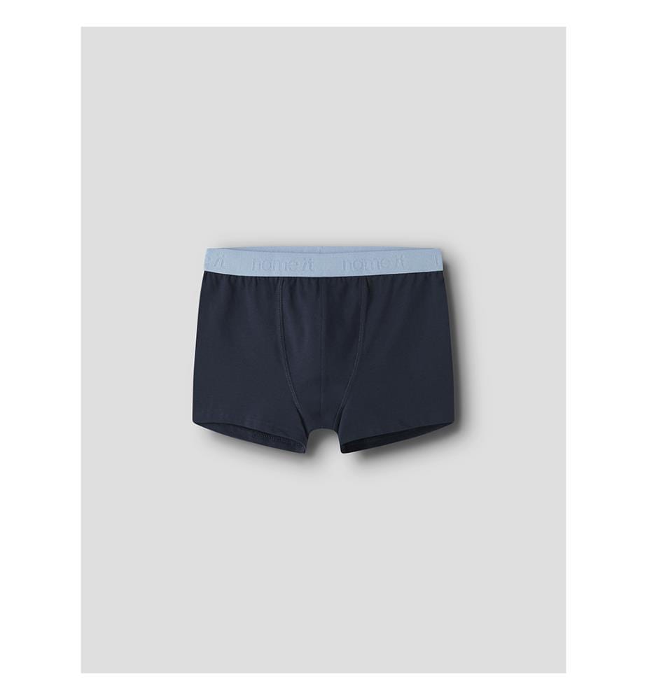 Lot de 3 Boxers - Bleu marine avec pierre ponce et bleu marine