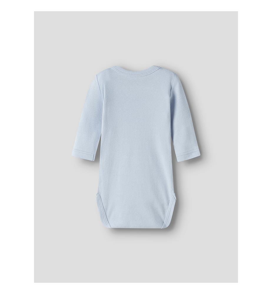 3er-Pack Bodies - Grau meliert mit Kaschmirblau und dunklem Saphir