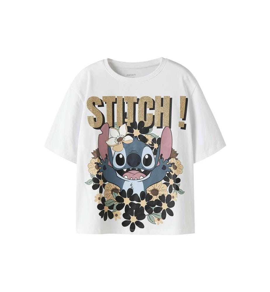 T-shirt Stitch Jyna - Blanc