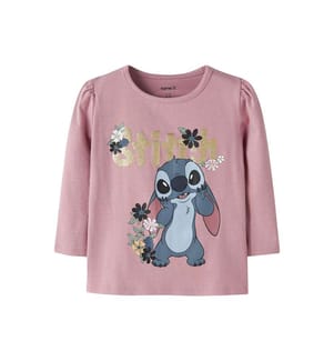 T-shirt manches longues Stitch Jina - Lilas
