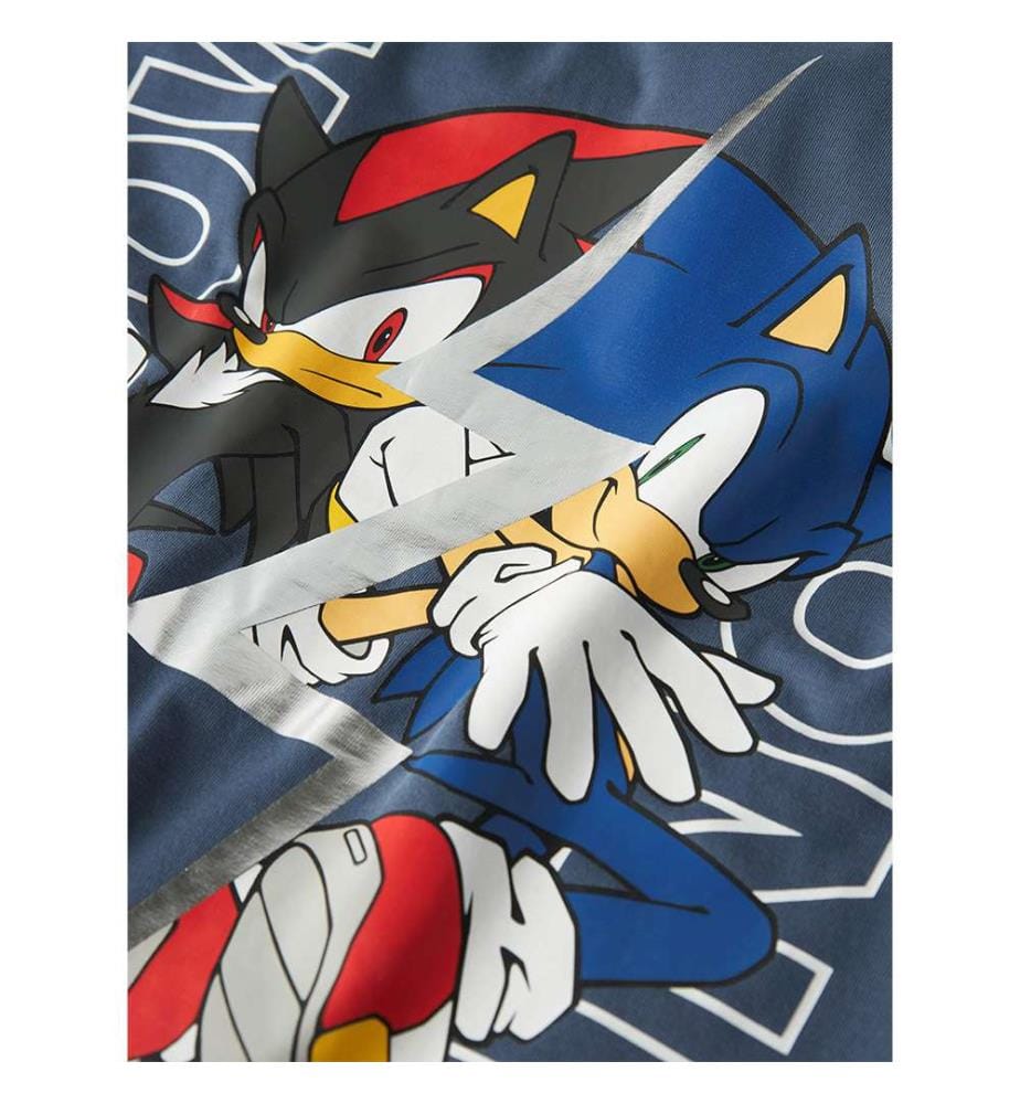 T-shirt Sonic Julle - Indigo Vintage