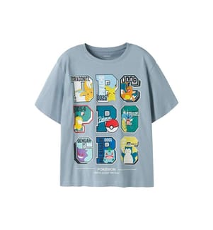 T-shirt Pokémon Julio - Bleu Clair
