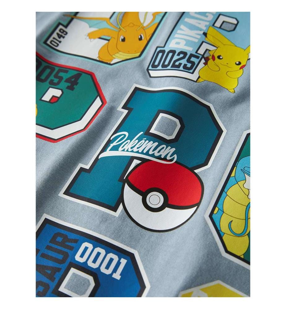 T-shirt Pokémon Julio - Bleu Clair