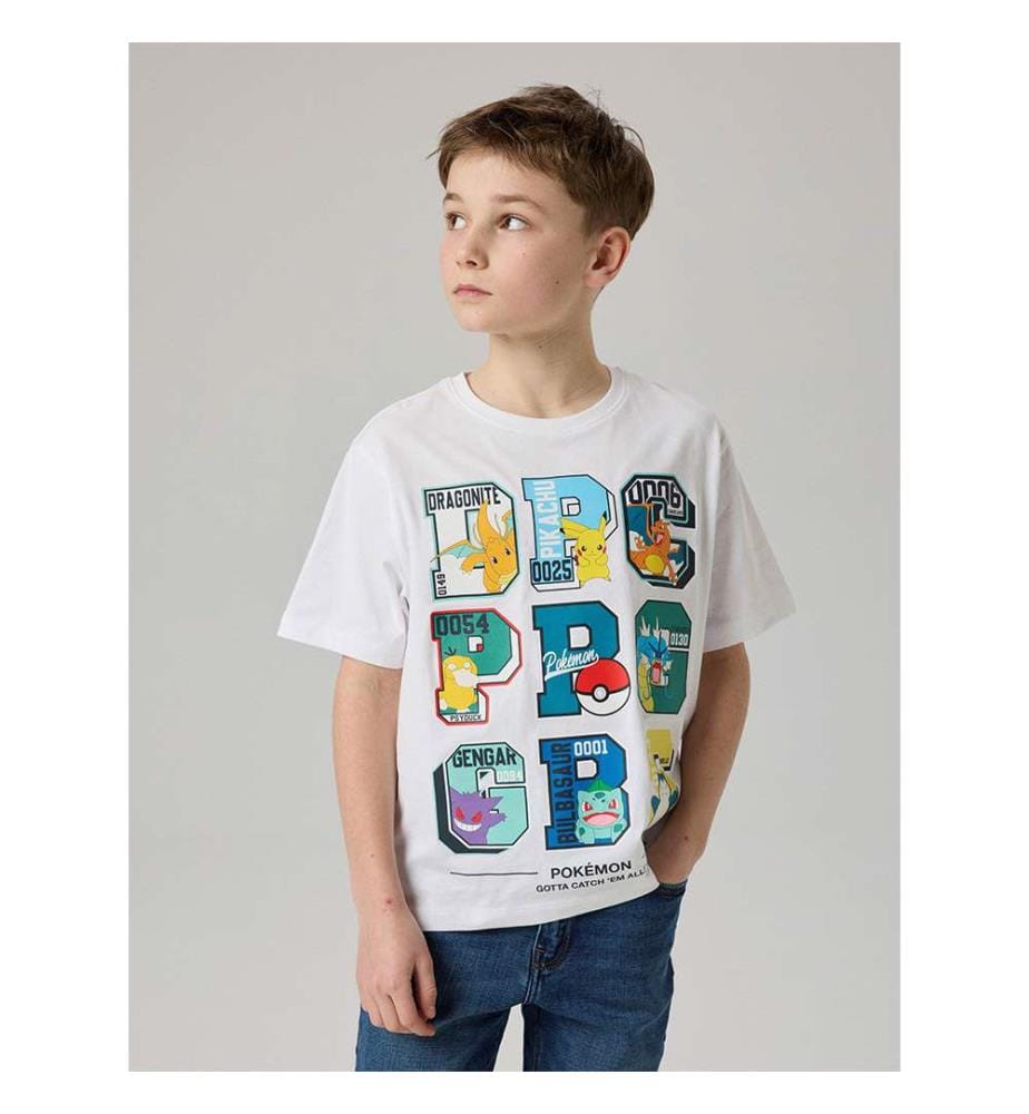 T-shirt Pokémon Julio - Blanc