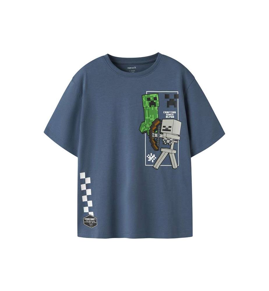 T-shirt Minecraft Jun - Indigo Vintage