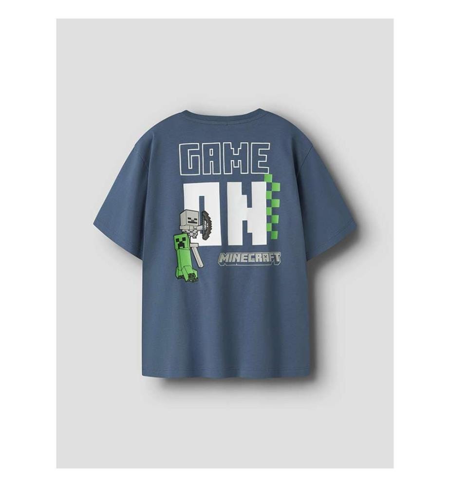T-shirt Minecraft Jun - Indigo Vintage