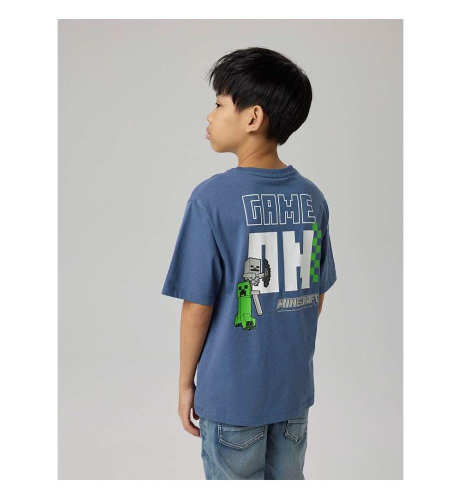 T-shirt Minecraft Jun - Indigo Vintage