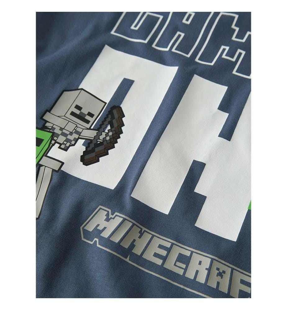 T-shirt Minecraft Jun - Indigo Vintage