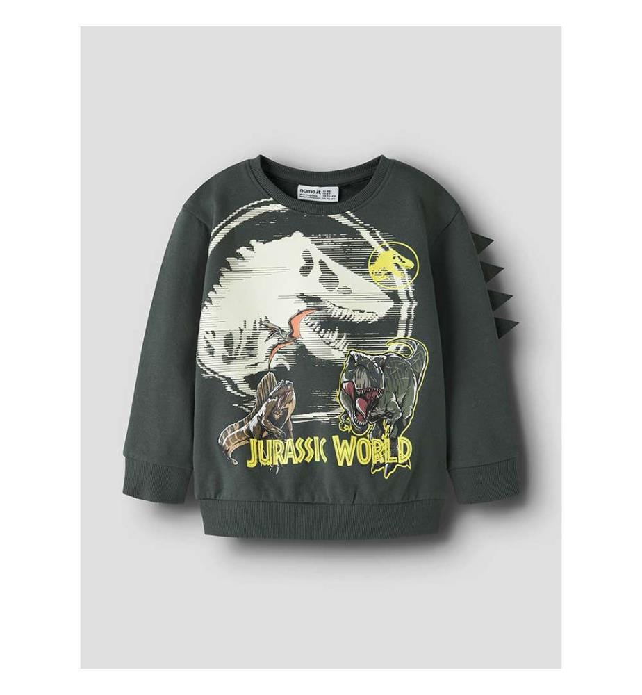Veste sweat Jurassic Jal - Gris Urbain