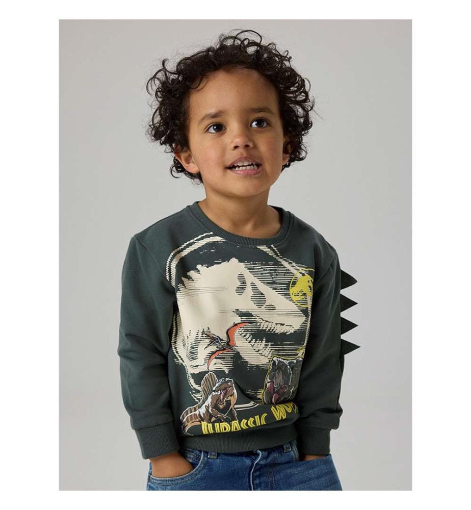 Veste sweat Jurassic Jal - Gris Urbain