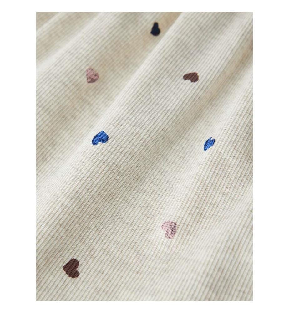 Robe Nutti Coeurs - Beige Chiné