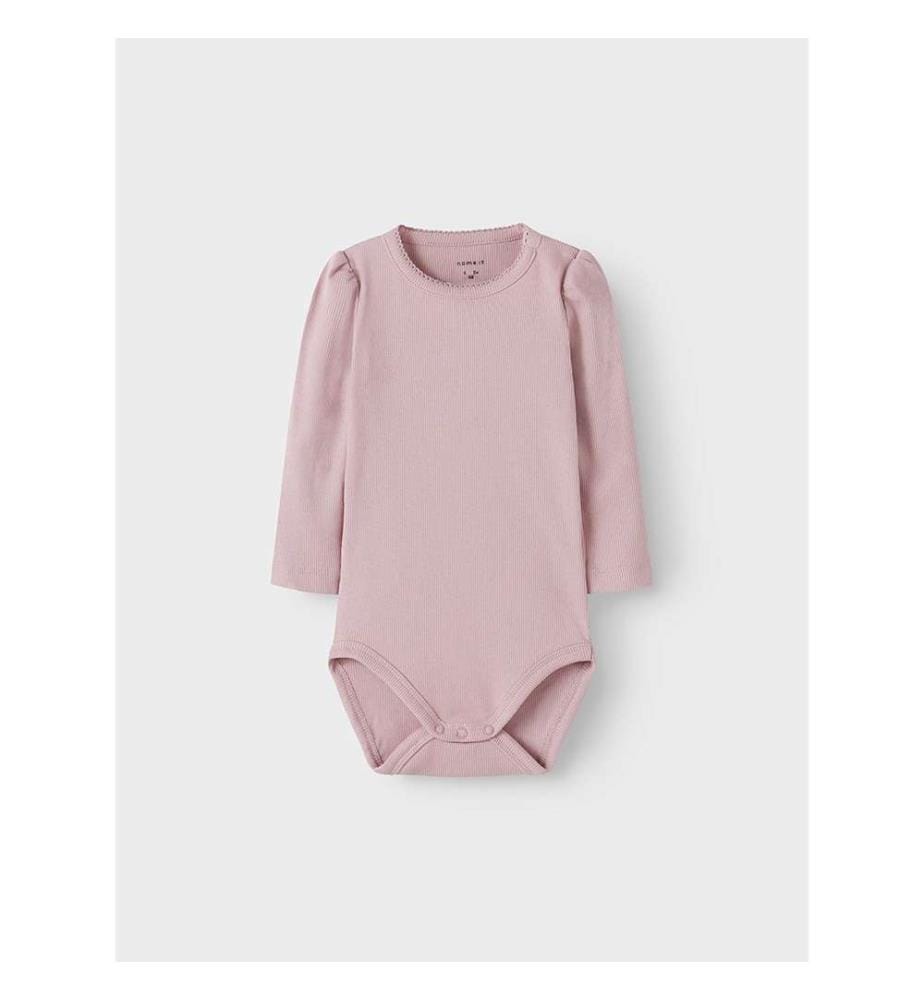 Lot de 2 bodies Nutti Coeurs - Beige & Lilas