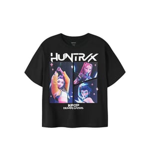 T-shirt K-Pop Mara - Noir
