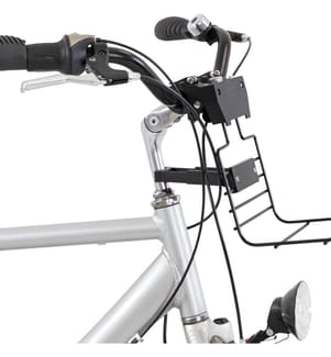 Fahrradkorbhalterung – Schwarz
