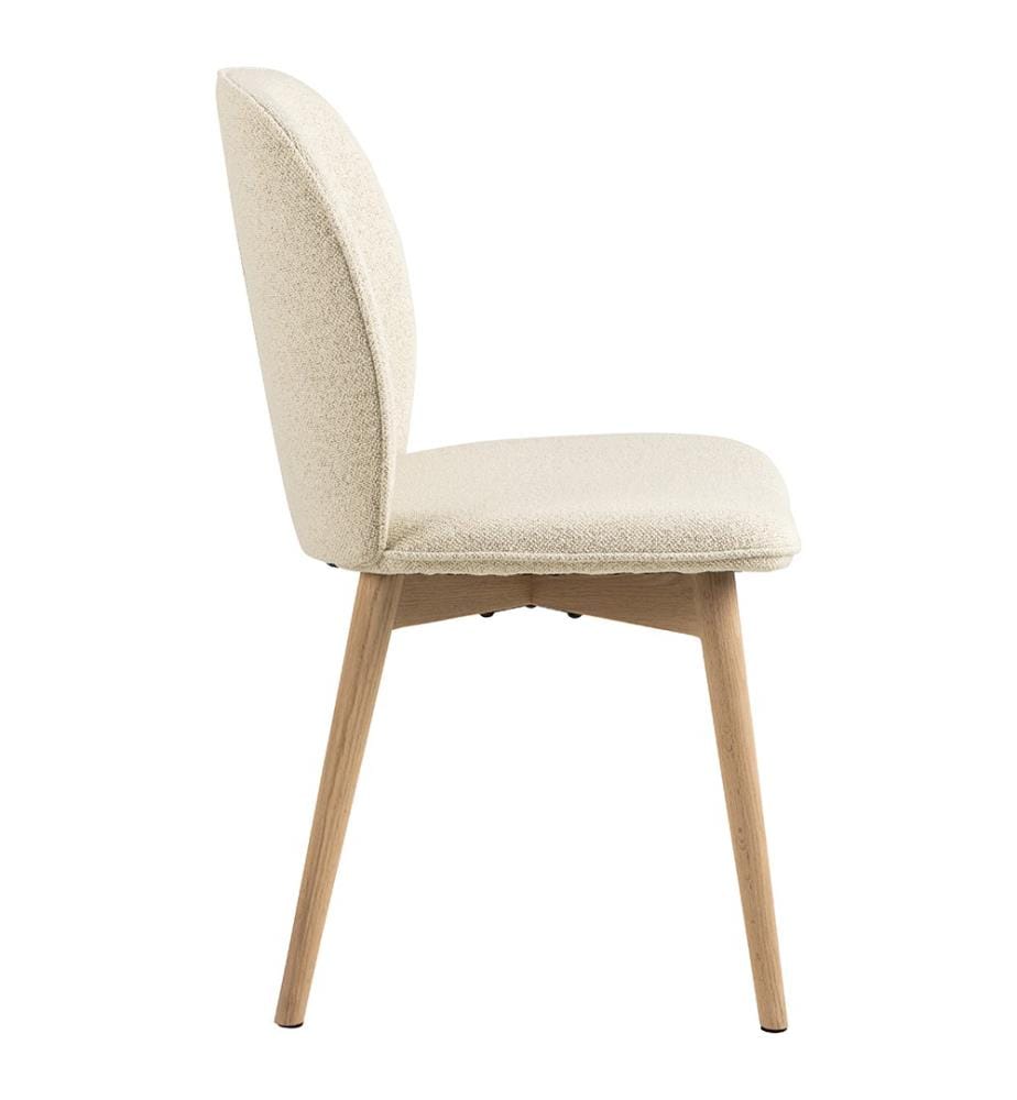 Lot de 2 Chaises de Salle à Manger Cindy - Gris
