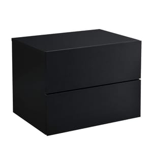 Nachttisch Amberg 40x29x30 cm Hängeregal mit 2 Schubladen