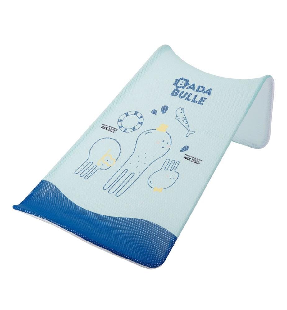 Hamac de Bain Ergonomique - Blanc et Bleu