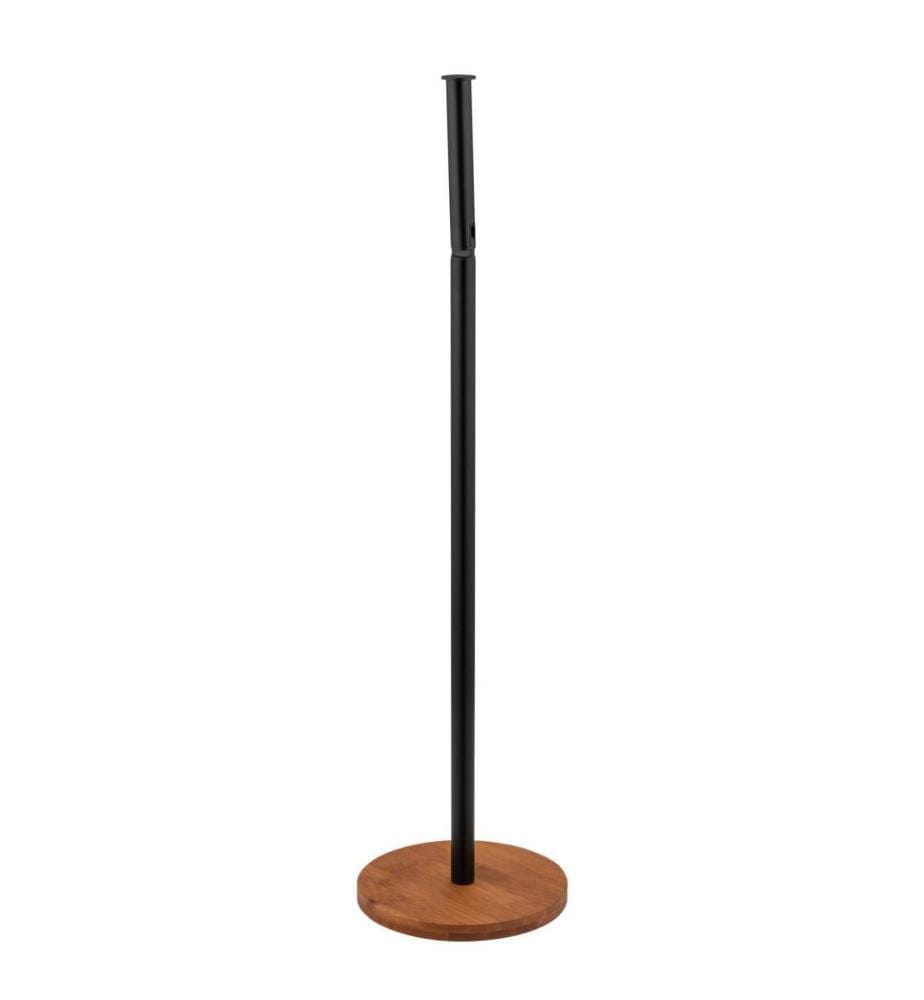 2-in-1 Stand Toilettenpapierhalter Serro - Braun und Schwarz