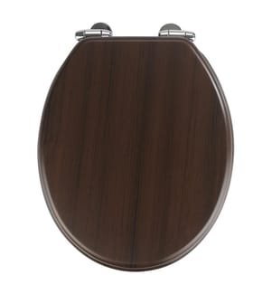 Sedile del wc in wengé - Marrone scuro