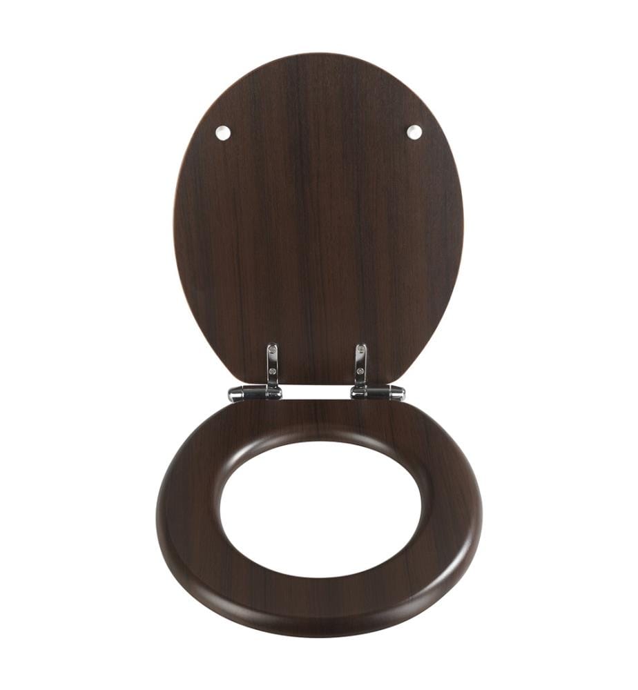 Sedile del wc in wengé - Marrone scuro