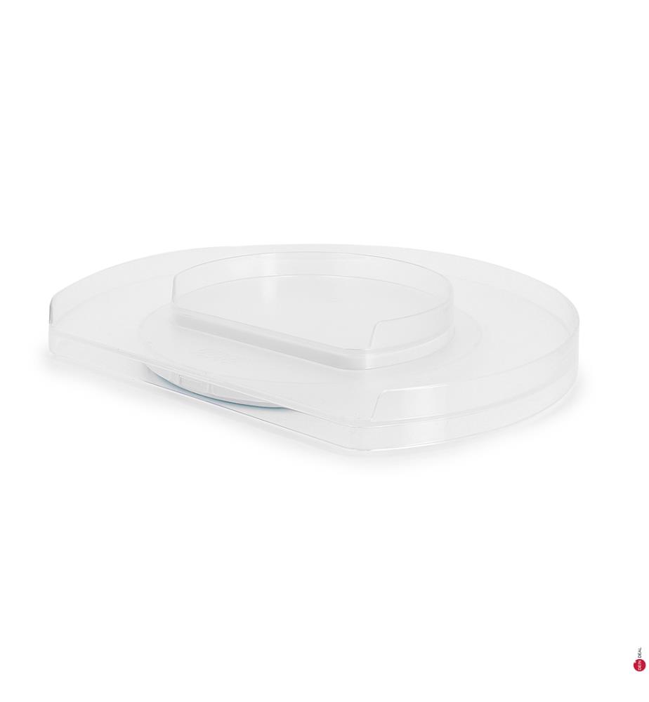 Klarer rotierender Organizer - Transparent