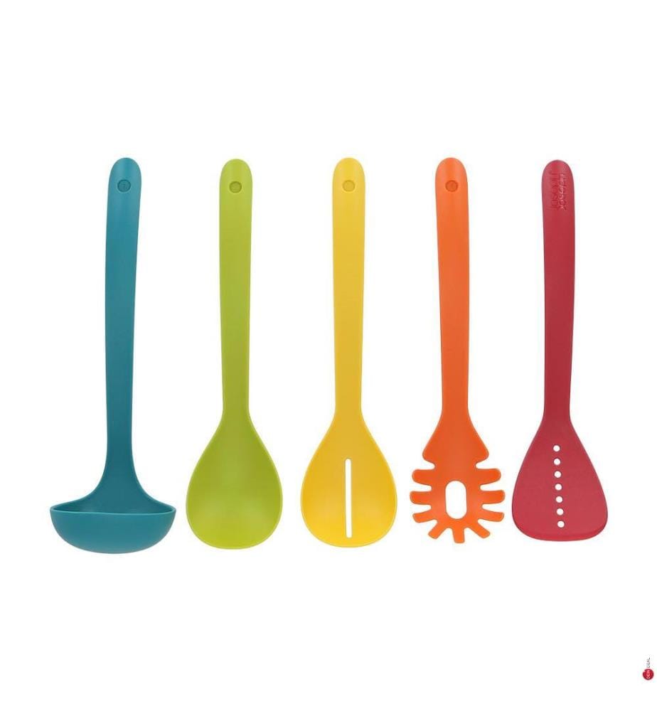 Utensilienset mit Halter Nest Utensils Plus - Mehrfarbig