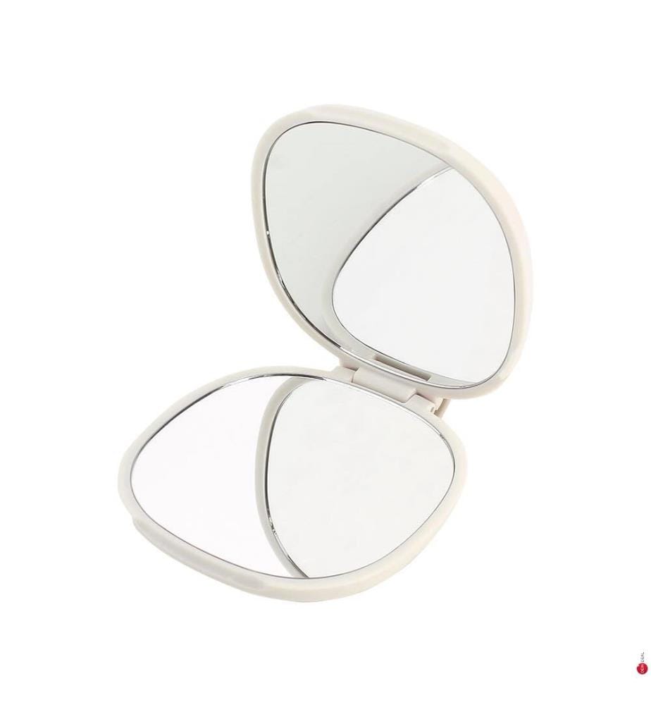Miroir grossissant compact 2-en-1 Viva - Beige