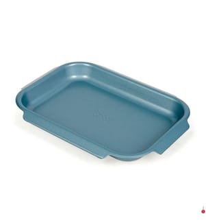 Antihaftbeschichtete blaue Kochplatte Nest™ Bake, klein - Blau