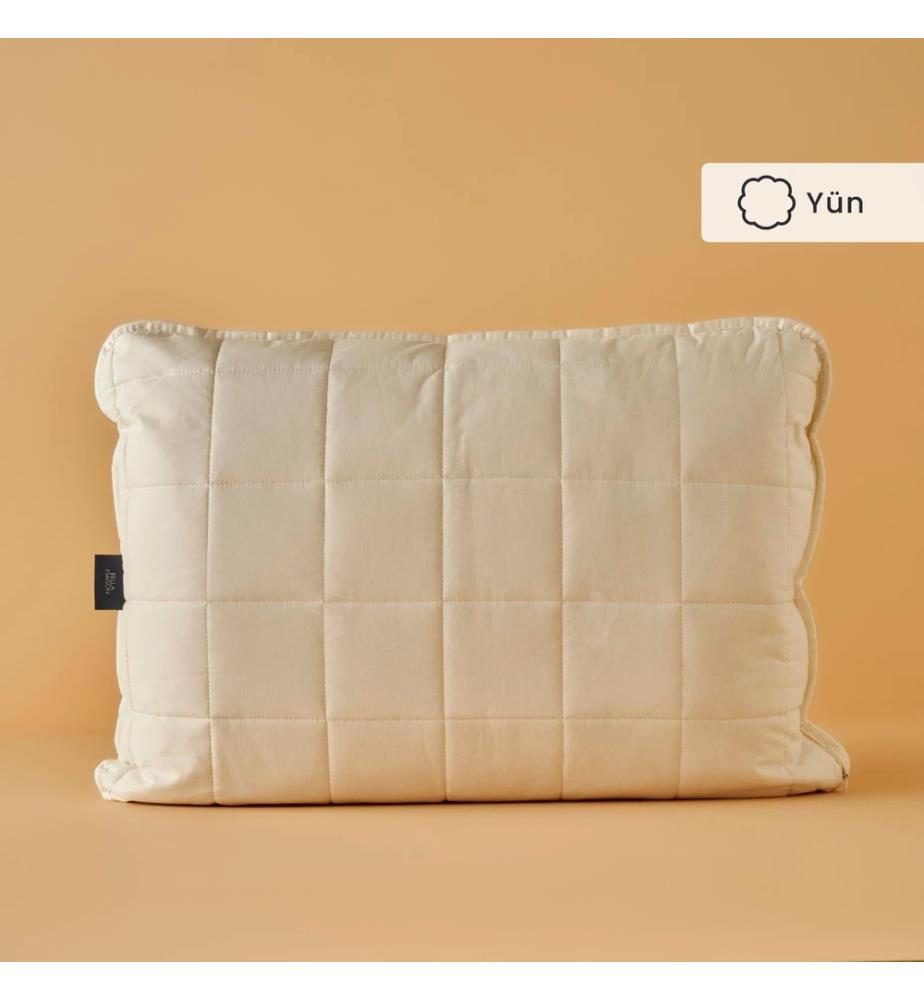 Oreiller en laine Deluxe 50x70 cm - Blanc