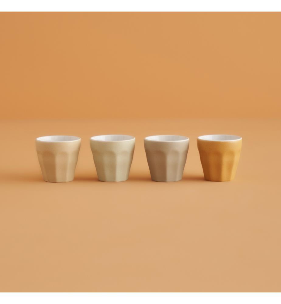 Set aus 4 Kaffeetassen Sipz 90 cc - Mehrfarbig