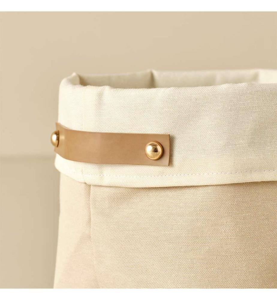 Panier de rangement Leya 16 x 13 cm - Beige