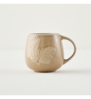 Mug Lisa en grès 510 cc - Beige