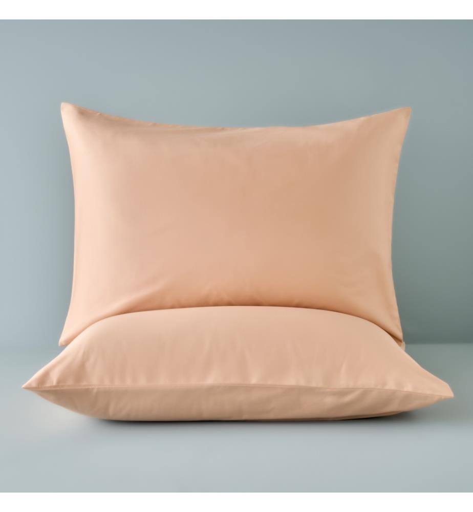 Set de taies d'oreiller Supreme 2 pièces 50x70 cm - Saumon