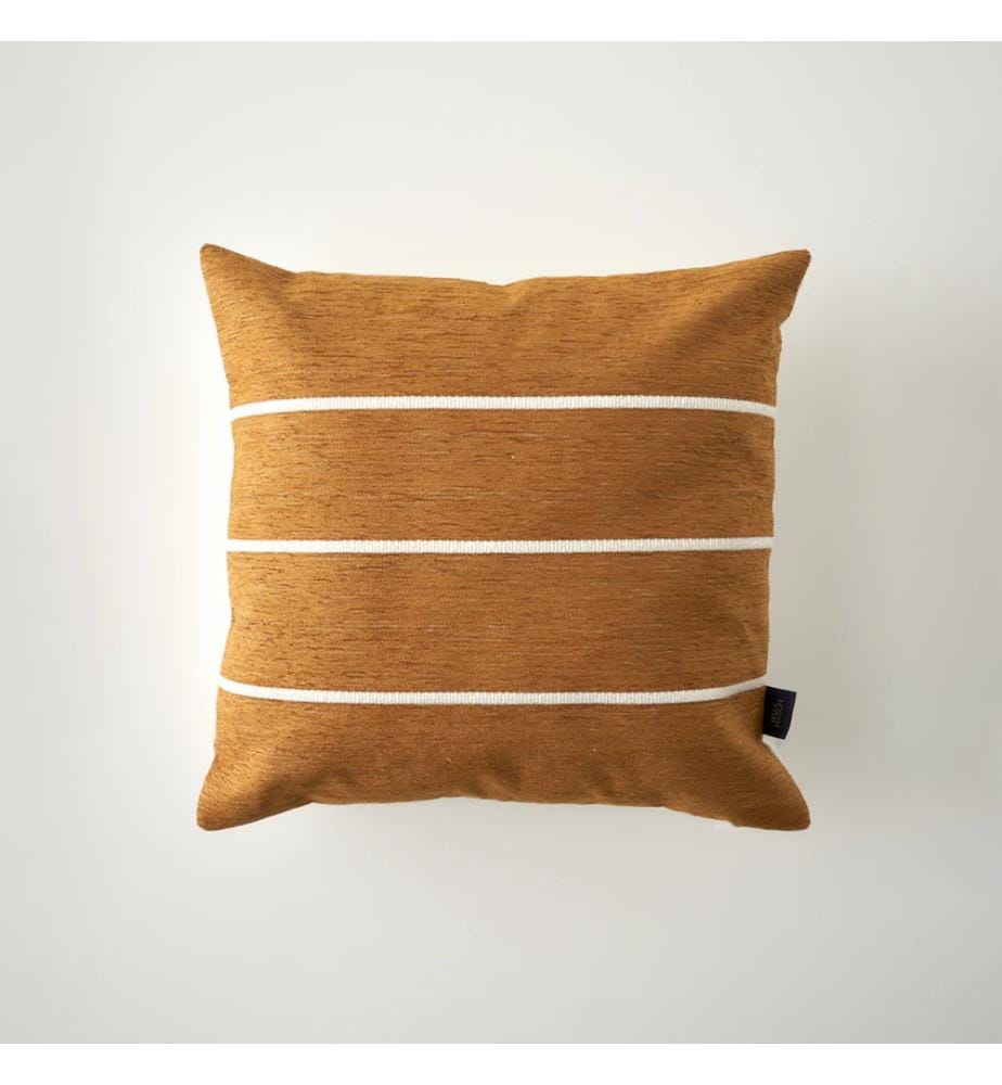 Housse de coussin décorative Noah 43x43 cm - Crème