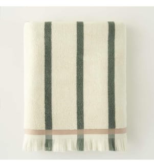 Serviette visage Ella 50 x 90 cm - Vert