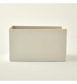 Panier organisateur pliable Ella 36x24x20 cm - Naturel