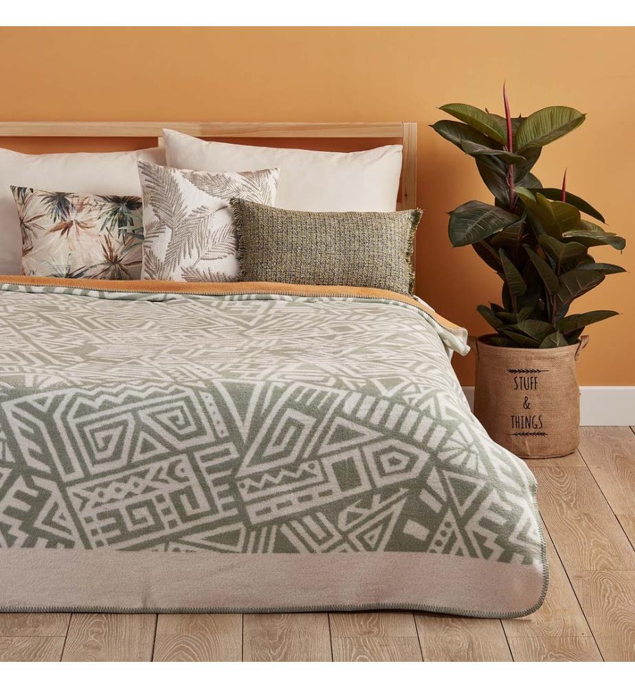 Couverture Rebel 180x220 cm - Menthe