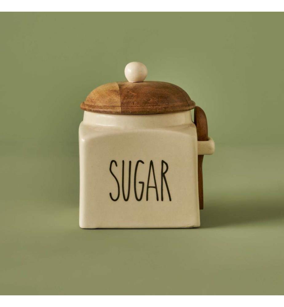 Bocal en céramique Sucre - 800 ml