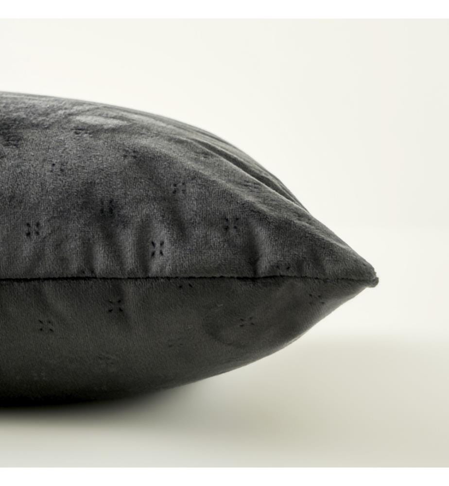 Cuscino decorativo Rita 43x43 cm - Nero