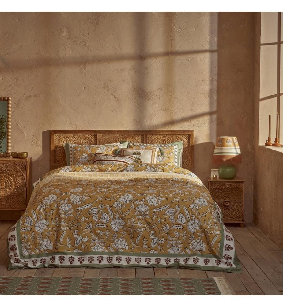 Housse de couette double Indian 200x220 cm - Multicolore