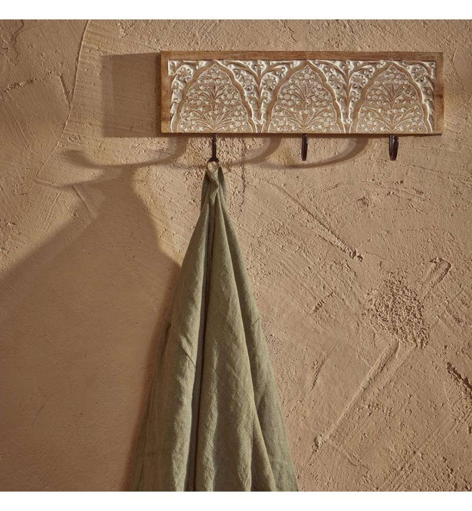 Cintre décoratif Nala 38x5x18 cm - Naturel